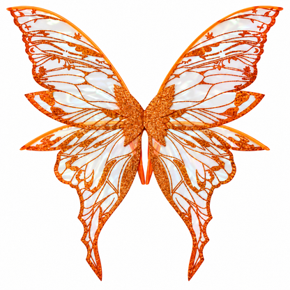 Iridescent Strapless Fairy Wings