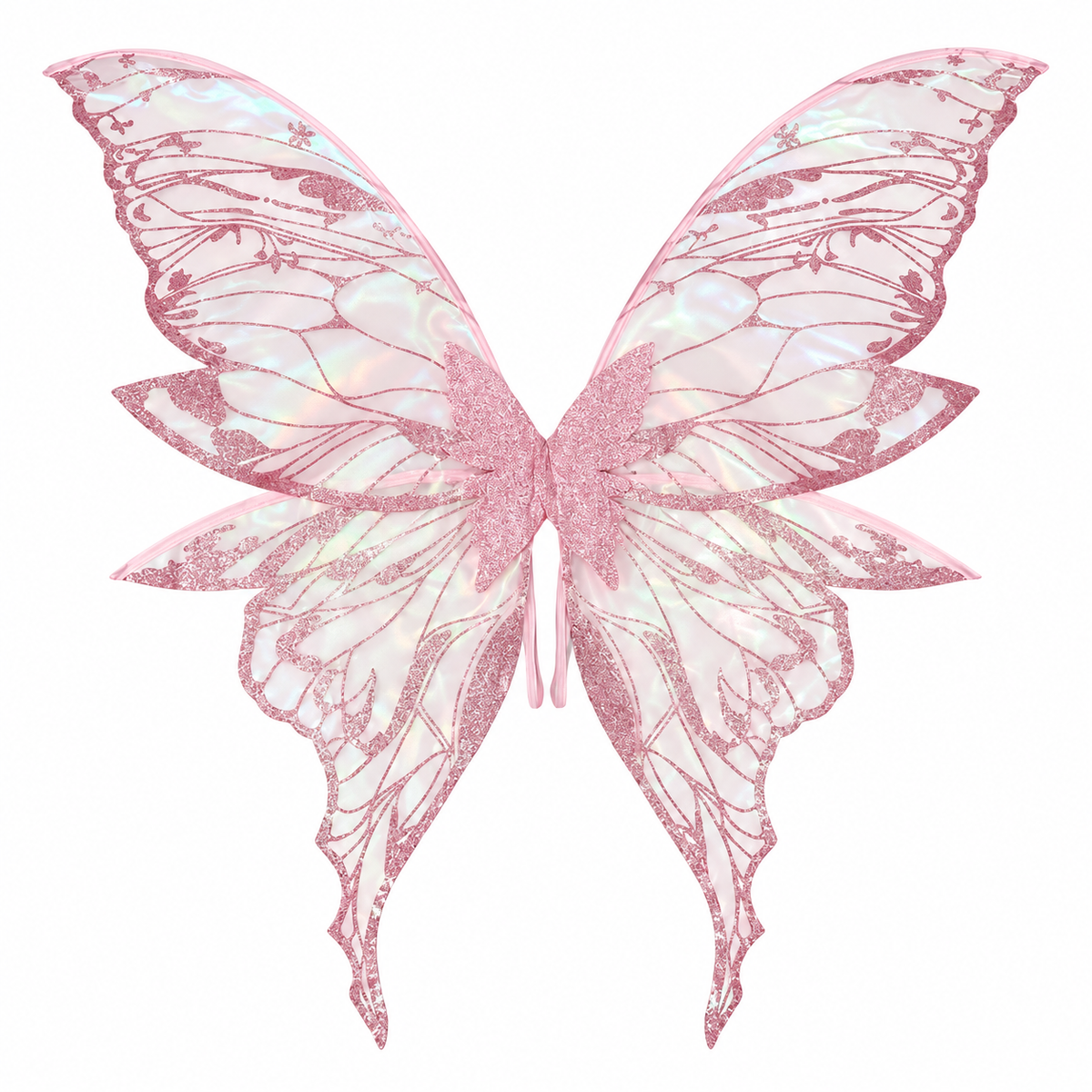 Iridescent Strapless Fairy Wings