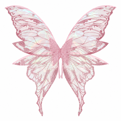Iridescent Strapless Fairy Wings