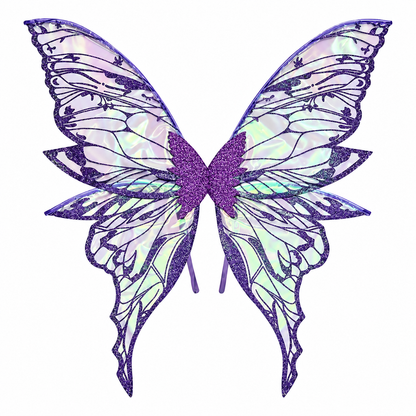 Iridescent Strapless Fairy Wings