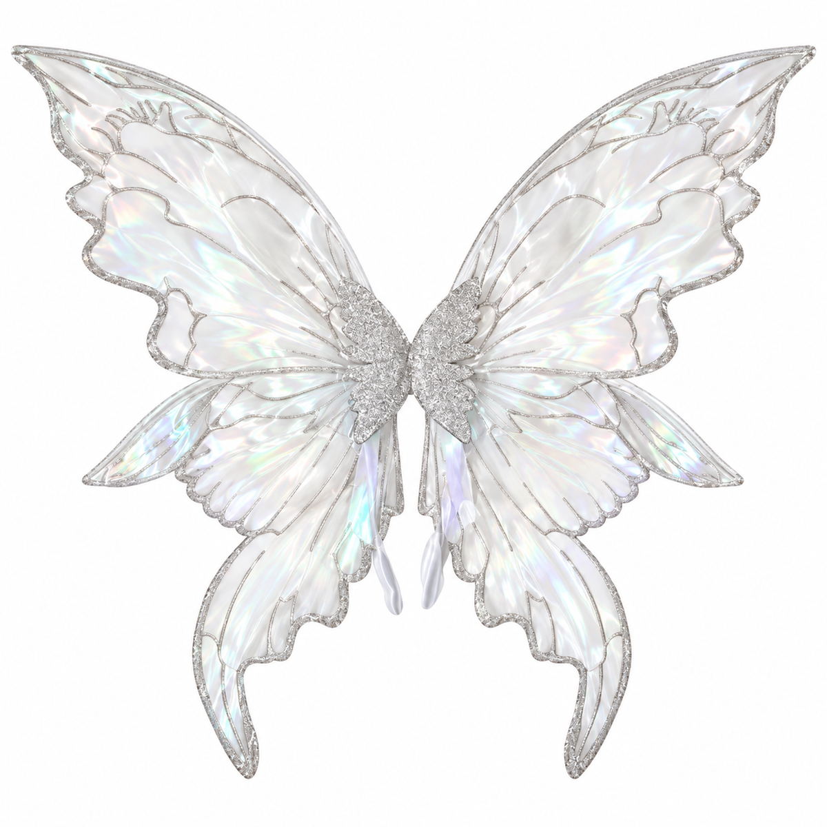 Iridescent Strapless Fairy Wings