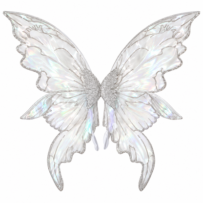Iridescent Strapless Fairy Wings